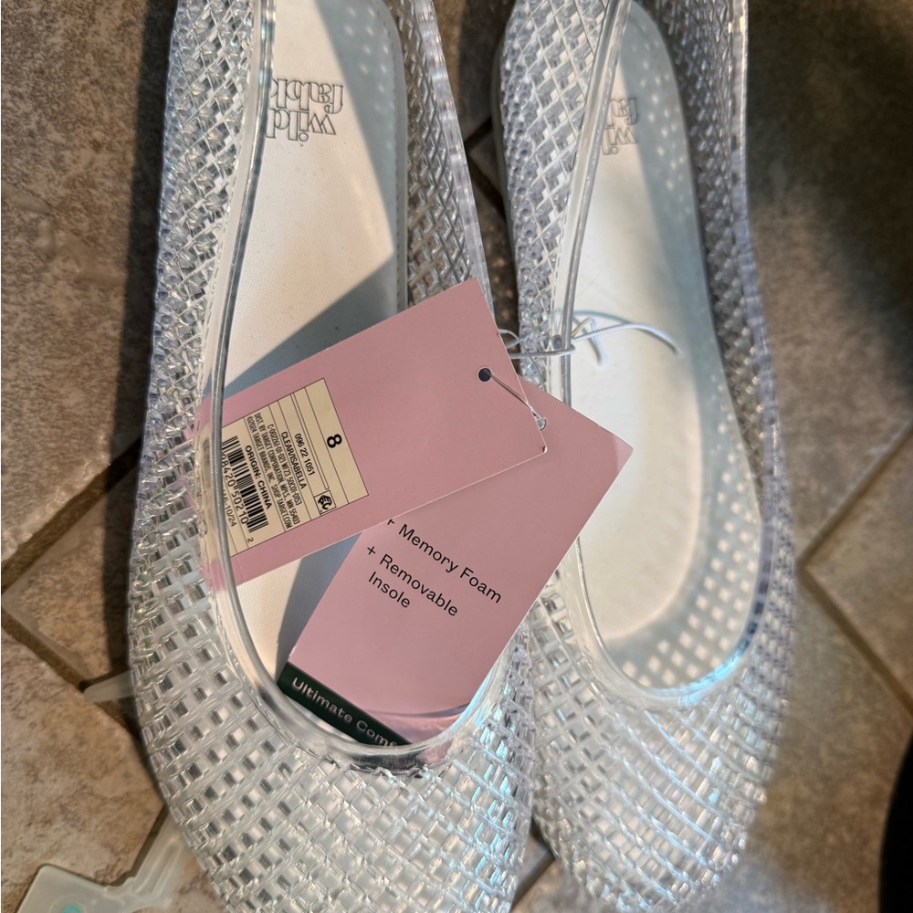 Wild Fable Women's clear jelly Flats